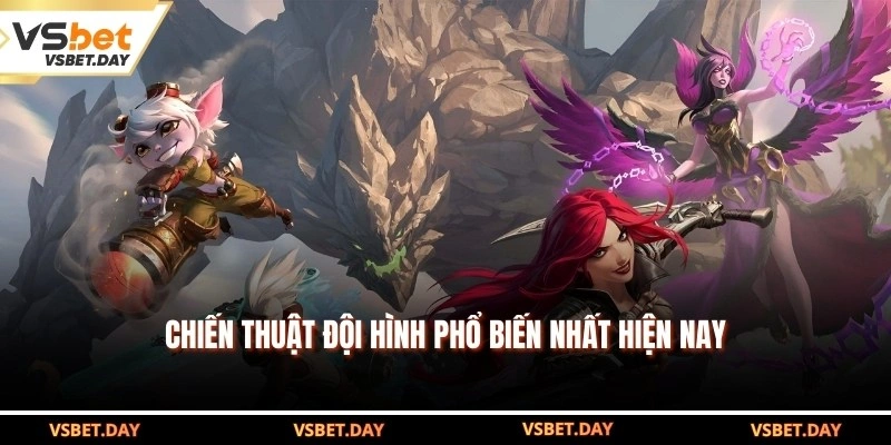 Chiến thuật đội hình phổ biến nhất hiện nay